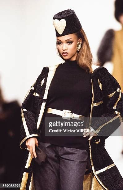 tyra banks yves saint laurent 1993|Tyra Banks .